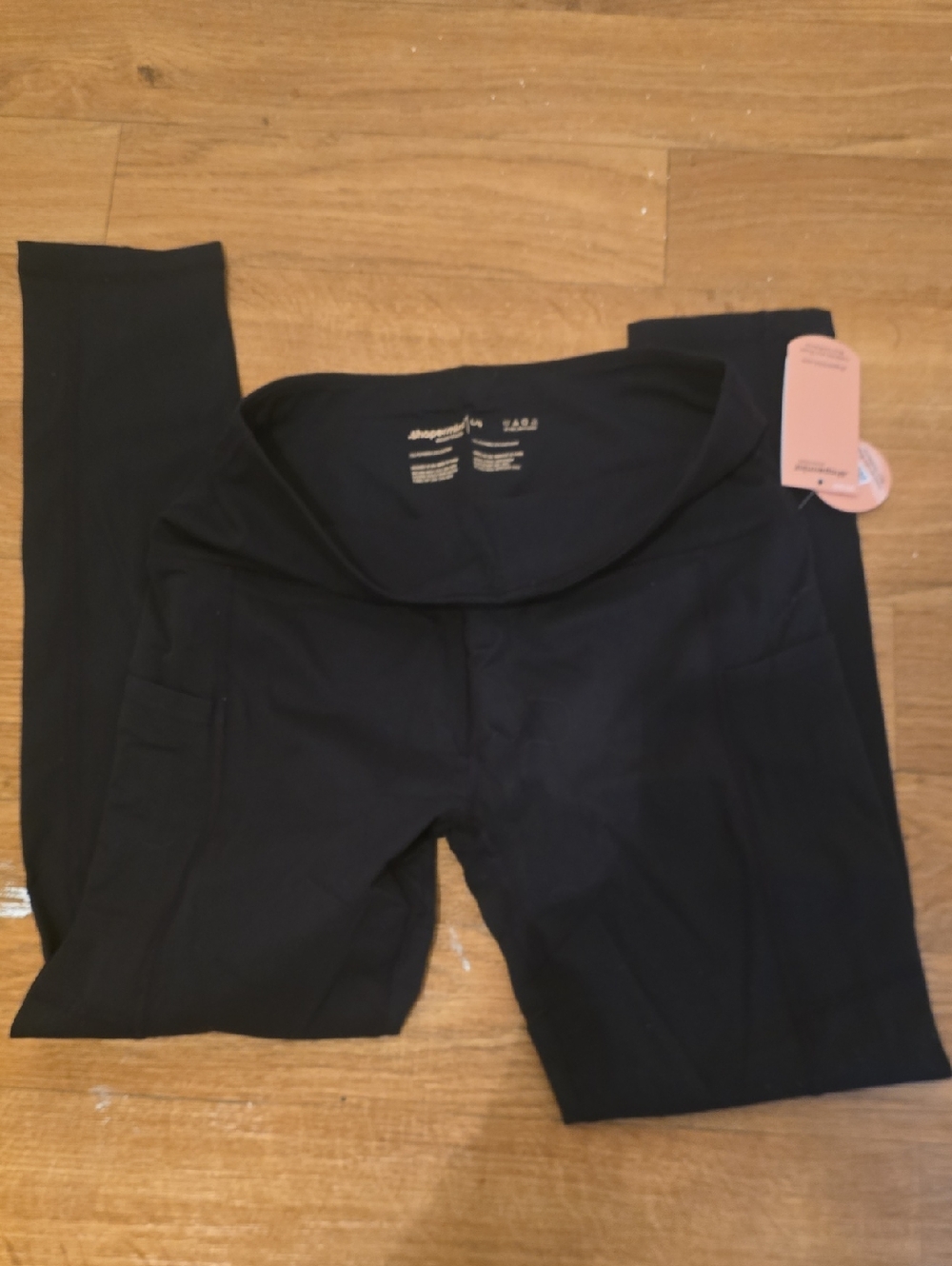 Shapermint Black Large High-Waist Leggings